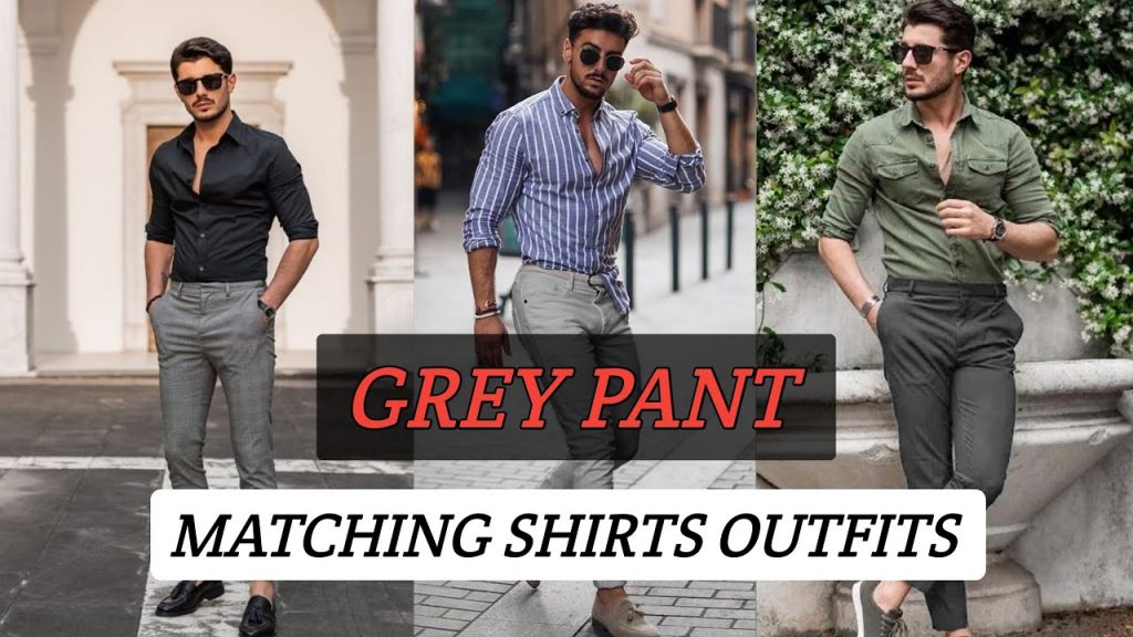 Grey Shirt Matching Pant Ideas | Grey Shirt Combination Pants - TiptopGents  | Maroon shirts, Maroon shirt outfit, Red shirt outfits