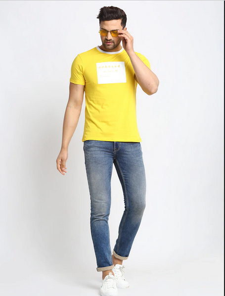 Buy Men Yellow Shirt Online - 758240 | Louis Philippe