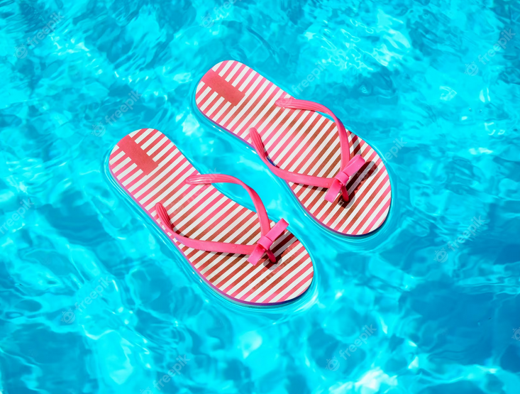 Corkys Pool Party Black Sandals – Copper + Rose
