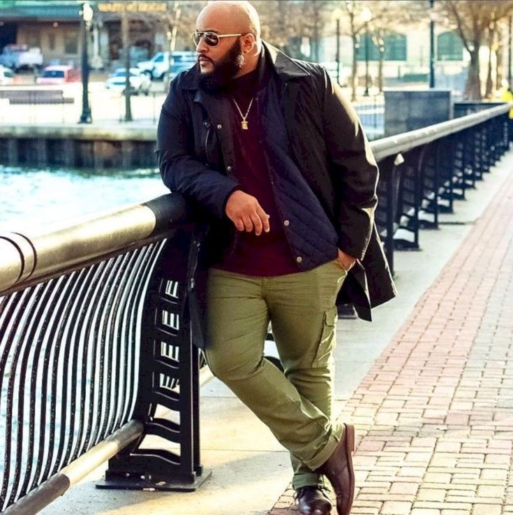 10 Fashionable Outfit Ideas For Men In Plus Sizes - Hiscraves