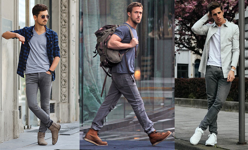 Grey Jeans Outfit Ideas For Men  What To Wear With Grey Jeans