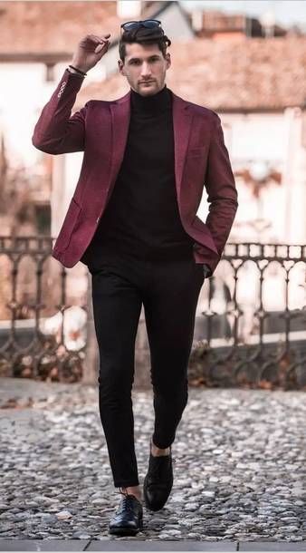 Maroon Blazer Matching Shirt and Pant Ideas  Maroon Blazer Combination Men   TiptopGents