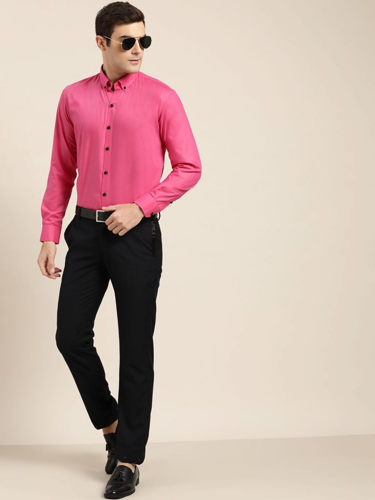 11 Best Pink Shirt Matching Pant Combinations For Men In 2023  Hiscraves