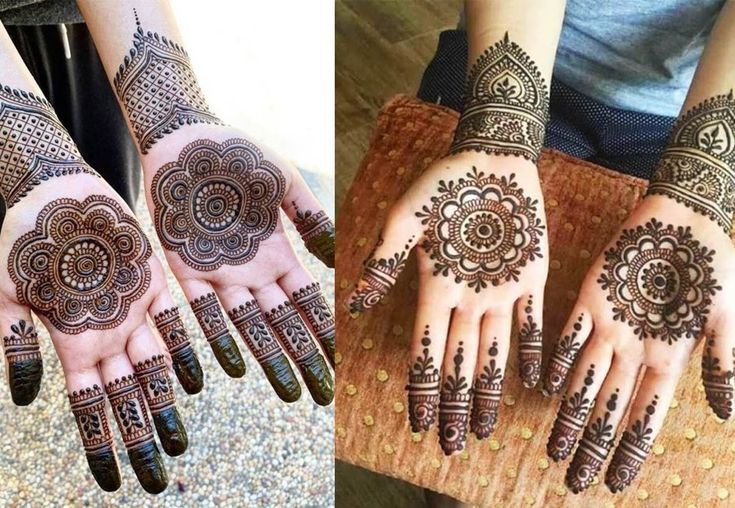 Left hand Palm henna design by JJShaver on DeviantArt-suu.vn