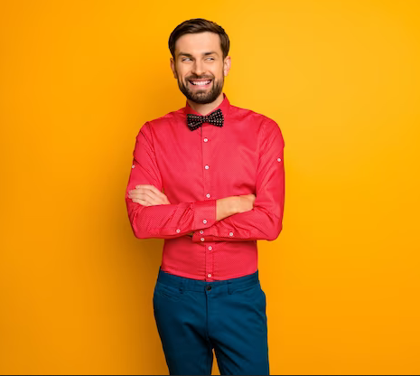 equal-panther6: Attractive brown haired young boy in a red shirt and blue  jacket and blue pants with blue eyes