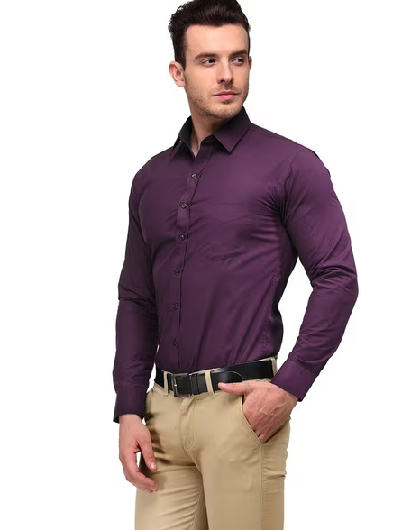 10 Purple Shirt Matching Pant Ideas For Men | Purple Shirt Combination ...