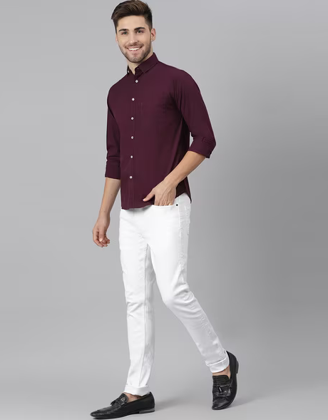 LOUIS PHILIPPE Men Self Design Formal Purple Shirt - Buy LOUIS PHILIPPE Men  Self Design Formal Purple Shirt Online at Best Prices in India |  Flipkart.com