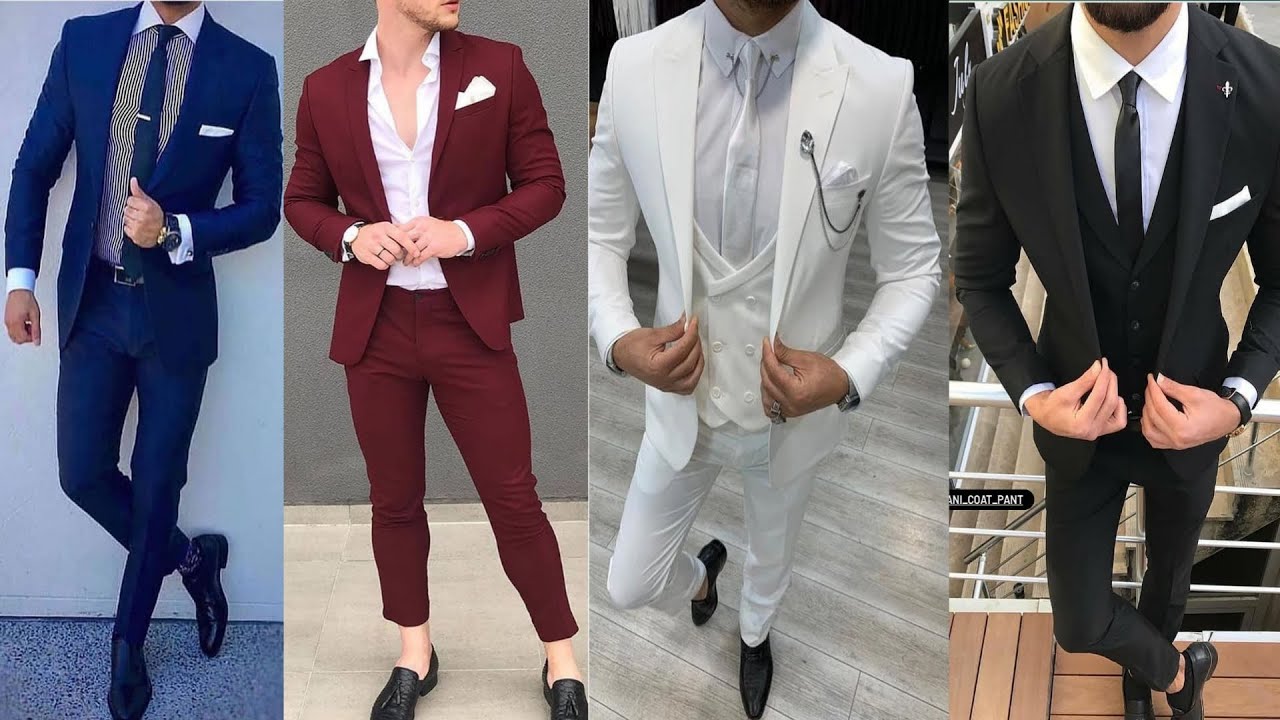 Trying to get a starting point together before going suit shopping for our  outdoor fall wedding next year. What are your thoughts on this combo of  colors and suits, and where might