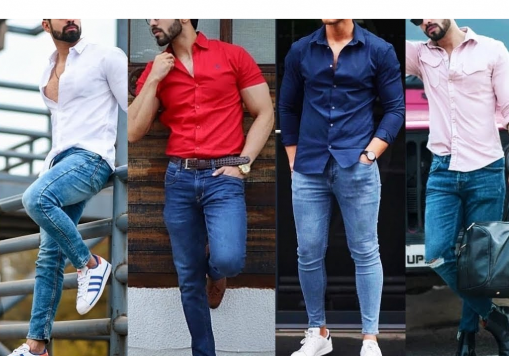 Reveal more than 241 blue jeans shirt combination