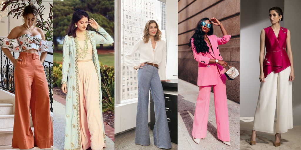 Modern ways to wear Palazzo Pants Outfit in 2022