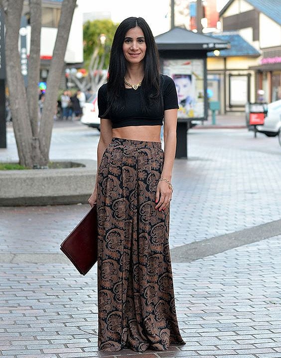 How to wear wide legged pants - best wide leg pants outfit ideas