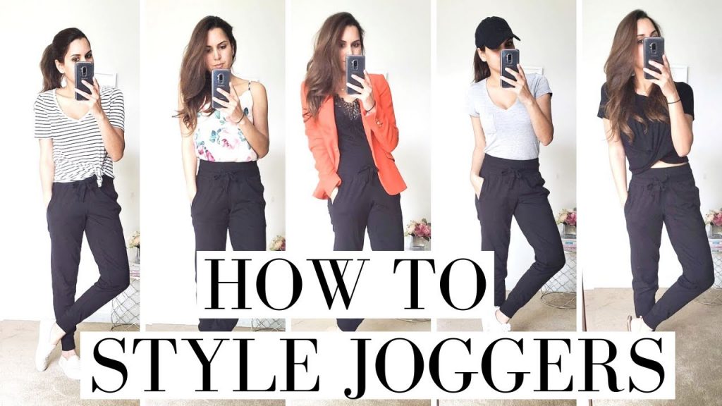 How to Wear Joggers to Work - Brooke's Budget Beauty